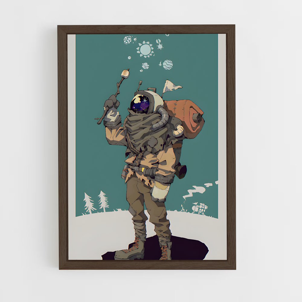 Poster Explorateur des Étoiles – affiche Outer wilds (vue 5)